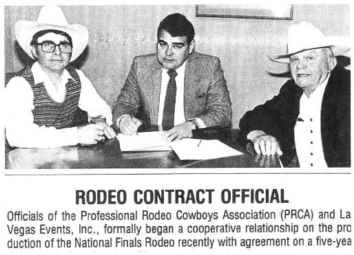1984 NFR history