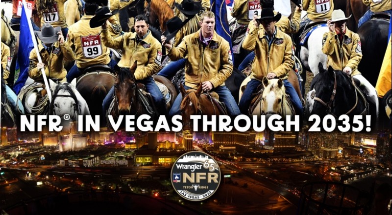 Las Vegas Events and Professional Rodeo Cowboys Association Agree on Extension to Keep the Wrangler NFR in Las Vegas Through 2035