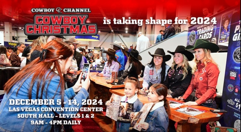 The Cowboy Channel Cowboy Christmas Taking Shape for 2024; Show Features Shopping, Attractions and a New East Entrance at Las Vegas Convention Center