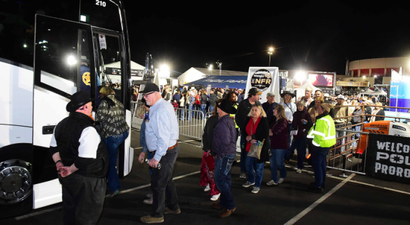 Wrangler National Finals Rodeo Offers  Complimentary Shuttle Bus Service to Attendees