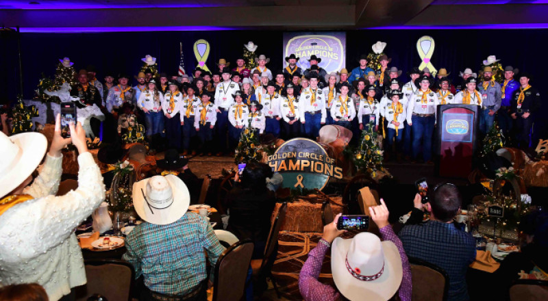 Golden Circle of Champions Returns to Bring Families and Message of Hope to the Wrangler National Finals Rodeo
