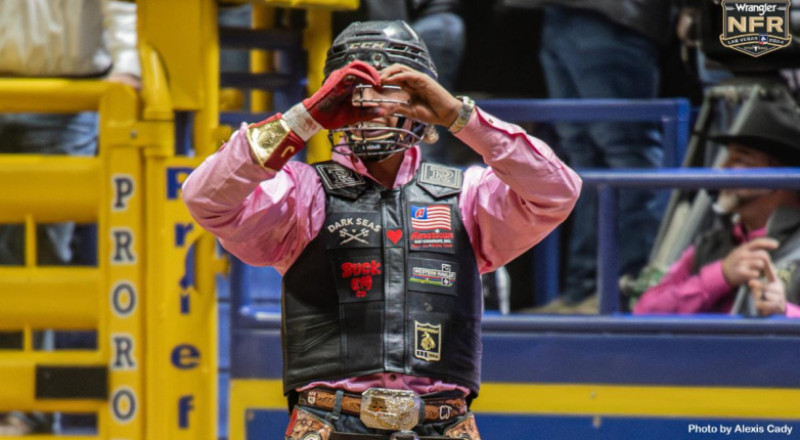 Cooper James Wins First Ever Buckle with Round 5 Win