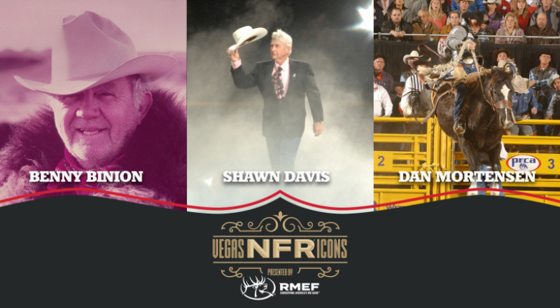 Rodeo Legend Dan Mortensen Joins Contributors Benny Binion and Shawn Davis as 2025 Vegas NFR Icons