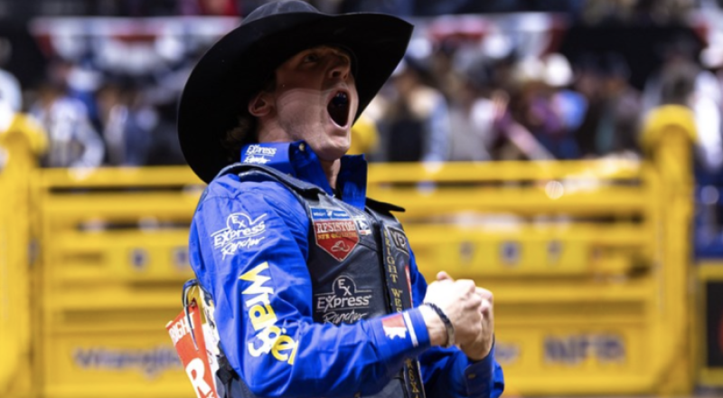 Stetson Wright Picks Up Two Round Wins on First Night of Wrangler NFR