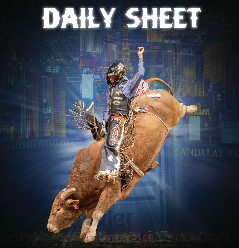2019 Wrangler NFR Daysheets The Official NFR Experience