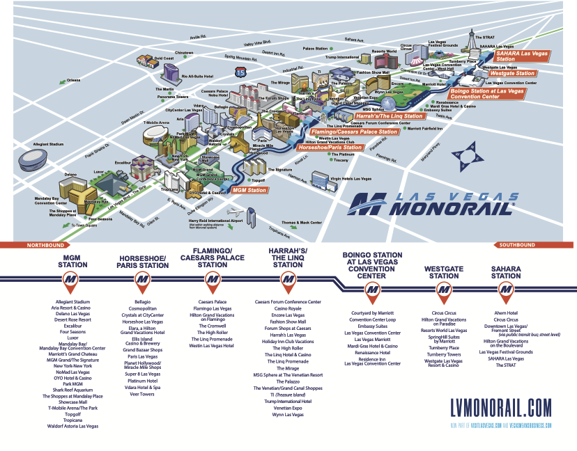 Resorts World LOOP Station - Las Vegas Monorail