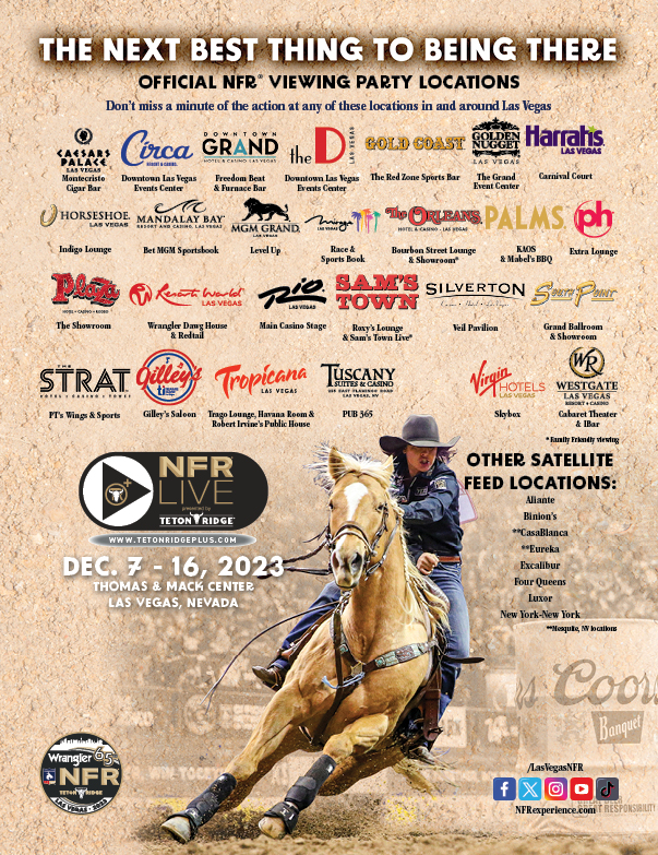 NFR Live presented by Teton Ridge The Official NFR Experience