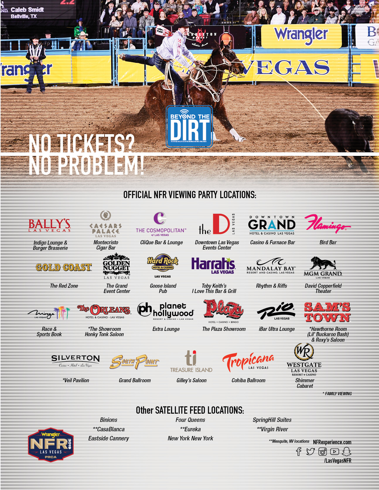 Beyond the Dirt The Official NFR Experience
