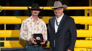 The 2024 #WranglerNFR Round 7 In-Arena Presentation – Linderman Award