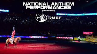 The 2024 #WranglerNFR Round 8 National Anthem presented by RMEF – Tyler Booth