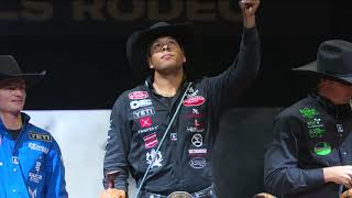 The 2024 #WranglerNFR Round 10 In-Arena Presentation – Buckle Presentation