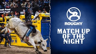 The 2025 #WranglerNFR Round 9 Roughy Match Up of the Night